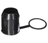 SIXTOL CAR Ball Cap 2 | Copertura a sfera con cinghie di supporto | Tappo di protezione per gancio di traino | 50 mm | Plastica nera