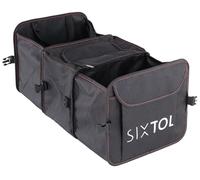 SIXTOL CAR COMPACT 5 THERMO Organizer per bagagliaio, 5 scomparti, borsa termica pieghevole | borsa bagagliaio | organizer pieghevole per auto con scomparti