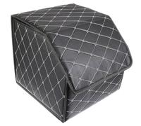 SIXTOL CAR COMPACT ELEGANT S | Organizzatore pieghevole per bagagliaio con 1 scomparto e coperchio | Box portaoggetti auto elegante e resistente