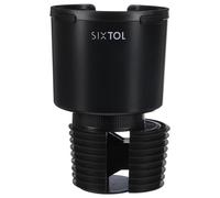 SIXTOL CAR CUP HOLDER 4 | Espansore per Portabicchieri Auto con Base Flessibile | Adattatore per Bottiglie e Bicchieri Più Grandi