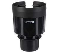 SIXTOL CAR Cup Holder 5 | Adattatore portabevande per auto | Portabevande espandibile | Portabicchieri | Portabottiglie | Universale | Base regolabile