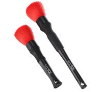 SIXTOL CAR Detailing Brush 2 Basic | Set di spazzole dettagliate | 2 pezzi | 16,5 & 24 cm