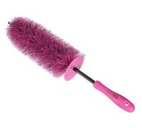 SIXTOL CAR Detailing TIRE Brush PINK | Spazzola per cerchioni | setole morbide | Ø 10 cm
