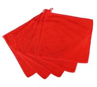SIXTOL CAR DETAILING WASH TOWEL SET 5 | Set di 5 panni in microfibra per lavaggio auto 25×25 cm 450 g/m² | panni multiuso per pulizia auto