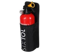 SIXTOL CAR FIRE 1 | Supporto estintore auto 1kg | Fissaggio a strappo | Tessuto Oxford 600D impermeabile