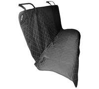 SIXTOL CAR ROCKY L | Custodia protettiva per seggiolino auto per cani | coperta per cani | protezione sedile posteriore | poliestere + PP | auto | colore nero