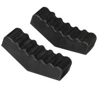 SIXTOL CAR Stand PRO 6T - Rivestimento in gomma protettiva per cavalletto, 2 pezzi, previene danni alla vernice, graffi e ammaccature, resistenti cuscinetti in gomma SBR/NR, 10,5 x 2,5 - 3 cm, colore: