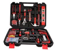 SIXTOL HOME 110 pezzi in una valigetta di attrezzi | Set da 4 kg in una valigetta di alluminio