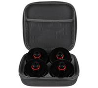 SIXTOL JACK PAD SET 4T | Set 4 tamponi in gomma per cric | Compatibile con veicoli Tesla | Con custodia rigida