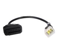 SIXTOL Mechanic Cable 12 | Adattatore OBD-II 6 Pin Compatibile con Moto Delphi | Connessione Diagnostica 16 Pin