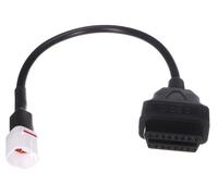SIXTOL Mechanic Cable 14 | Adattatore OBD-II 4-Pin Compatibile con Yamaha | Cavo diagnostico 16-Pin Universale per Moto