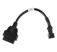 SIXTOL Mechanic Cable 19 | OBD-II Riduzione a 3 Pin Compatibile con Moto Kymco | Adattatore diagnostico | Accessori Officina | Diagnostica | Pratico | Durevole | Flessibile