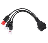 SIXTOL Mechanic Cable 23 | Adattatore OBD-II 3/4/6 Pin Compatibile con Moto Yamaha e Honda | Connessione Diagnostica 16 Pin