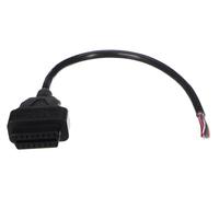 SIXTOL Mechanic Cable 27 | Cavo di prolunga OBD-II 16-Pin Femmina-Maschio con terminali a Cavo da 30 cm | Estensione Porta diagnostica