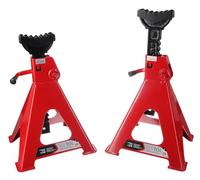 SIXTOL Mechanic Car Stand PRO 6T | Cavalletti per Auto | 2 Pezzi | Portata 6 tonnellate | Altezza Regolabile | Struttura in Acciaio Stabile