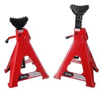 SIXTOL Mechanic Car Stand PRO 6T | Cavalletti per Auto | 2 Pezzi | Portata 6 tonnellate | Altezza Regolabile | Struttura in Acciaio Stabile