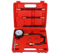 SIXTOL MECHANIC ENGINE TESTER 10 | carburanti a spruzzo | kit di prova a pressione | 0 - 7 bar | 10 pezzi