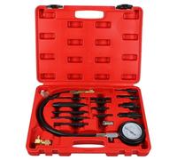 SIXTOL MECHANIC ENGINE TESTER 23 | Set di tester di compressione per motori diesel | 70 bar | manometro di pressione