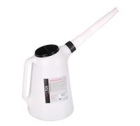 SIXTOL MECHANIC FLUID CAN 5L | Innaffiatoio in plastica per liquidi operativi | beccuccio flessibile | resistente agli agenti chimici | caraffa da officina | scala di misurazione