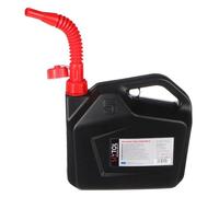 SIXTOL MECHANIC FUEL CANISTER 5L | Tanica carburante plastica | HDPE resistente | Con beccuccio flessibile
