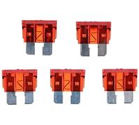 SIXTOL MECHANIC FUSE SET 10A | Set di fusibili piatti per auto, 10A | 100x fusibili standard | per auto, camper, moto