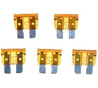 SIXTOL MECHANIC FUSE SET 15A - Set di fusibili per auto, 15 A, 100 fusibili standard, per auto, camper, moto