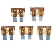 SIXTOL MECHANIC FUSE SET 7,5A | Set di fusibili piatti auto 7,5A | 100 fusibili standard per auto, camper, moto