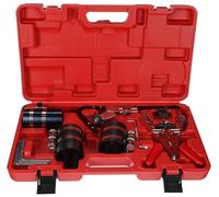 SIXTOL MECHANIC PISTON SET 11 | Set Completo 11 Pezzi per Smontaggio Fasce Elastiche Pistone | Con Attrezzi e Valigetta