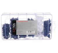 SIXTOL Mechanic Trim Clip Set 100 | Set 100 Pezzi di Clip, Fermagli e Rivetti per Rivestimenti Auto | con Box organizzatore