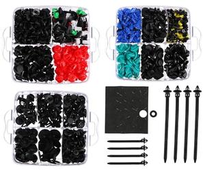 SIXTOL Mechanic Trim Clip Set 700 | Set 700 Clip, Fermi e Perni Compatibile con Rivestimenti Auto | Box Organizzato