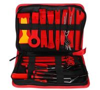 SIXTOL Mechanic Trim Set 38 | Set di smontaggio Multifunzione per Rivestimenti e Interni | 38 Pezzi | Attrezzi per carrozzeria e Interni | con Cerniera