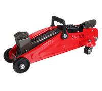 SIXTOL SX JACK MINI 2T | Sollevatore idraulico portatile Basso profilo | Per cambiare ruote auto | Portata 2 tonnellate