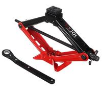 SIXTOL SX Scissor Jack 1,5T | Cric a forbice con cricchetto | Sollevatore auto | Cuscino in gomma | Cambio pneumatici | Compatto | 1,5 tonnellate | Sollevatore officina | Assistenza stradale