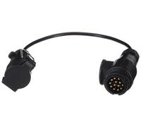 SIXTOL Trailer Cable 2 | Cavo Adattatore Gancio di Traino 13 Poli su 7 Poli | 50 cm