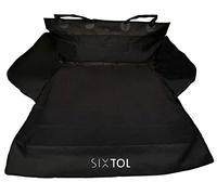 SIXTOL Trunk Cover Pro per bagagliaio con protezione per paraurti, impermeabile e facile da pulire, compatibile con tutte le auto, in poliestere + PVC, colore nero