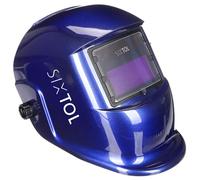 SIXTOL WELDING MASK 3 | Maschera da saldatura auto-oscurante | Casco di protezione con filtro solare e regolazione DIN 9-13 | Colore blu