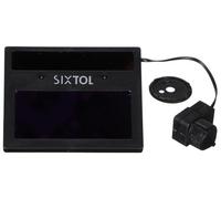 SIXTOL Filtro di saldatura automatico solare | ricambio | funzione rettifica | ampia ombra 4/9-13 filtro di saldatura per TIG MIG ARC