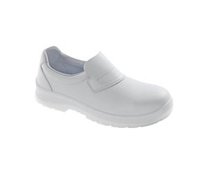 sixton peak footwear Slipper Venezia Micro-Fiber S2 SRC weiß