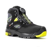 SIXTON Stivali antinfortunistici Ortisei Boa S3 EN ISO 20345:2011 S3 HRO HI WR CI SRC, Nero , 46 EU