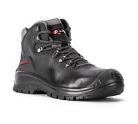 SIXTON Stivali di Sicurezza CORVARA S3 SRC, Nero (Nero), 39