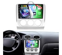 SIXTOP 6+128G 8-Core Autoradio Android 15 per Ford Focus Mk2 Mk3 Exi MT 2 3 2004-2011, 9” Touchscreen Radio con Wireless Carplay Android Auto Mirror Link WiFi BT GPS FM RDS EQ DSP+Reverse Camera