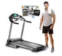 SIXTUS Tapis Roulant Elettrico 20 km/h Professionale, INCLINAZIONE Automatica, Pieghevole, App KINOMAP Multiplayer, Bluetooth Altoparlanti USB/SD/JACK, 2HP (7HP Picco), Sensore Cardio SIX 3000