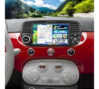 SIXWIN [1+32GB] Android 13 Autoradio con CarPlay/Android/HiFi per FIAT 500 2007-2015,7" HD TouchScreen Schermo Navigatore con WiFi RDS FM USB Bluetooth Mirrorlink(Nero)