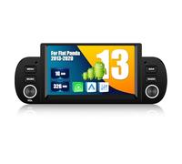 SIXWIN 1+32GB Android 13 Autoradio per FIAT Panda 2013-2020 con CarPlay/Android/HiFi,6.2" HD TouchScreen Schermo Navigatore con WiFi RDS FM USB Bluetooth Mirrorlink
