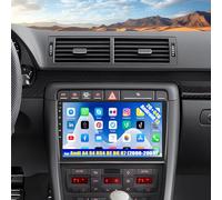 SIXWIN 2+64G Android 13 Autoradio per Audi A4 S4 RS4 8E B6 B7(2000-2009), 9 Pollici 1080P HD TouchScreen Schermo Navigatore con Mirror Link WiFi RDS FM USB Bluetooth Comandi al Volante