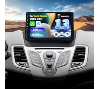 SIXWIN 2+64G Android 13 Autoradio per Ford Fiesta 2009-2017 con CarPlay/Android/Mirror Link, 9" TouchScreen Schermo Navigatore WiFi RDS FM USB Bluetooth+AHD Retrocamera