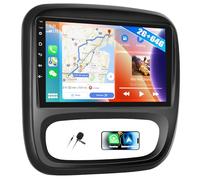 SIXWIN 2+64G Android 13 Autoradio per Renault Traffic/Opel Vivaro 2015 con CarPlay/Android/Mirror Link, 9" TouchScreen Schermo Navigatore con WiFi Bluetooth FM RDS Radio USB