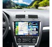 SIXWIN 2+64G Android 13 Autoradio per VW Skoda Octavia 2007-2013 con CarPlay/Android Auto/Mirror link, 10.1 Pollici Schermo Navigatore WiFi Bluetooth RDS FM EQ USB SWC+Telecamera