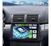 SIXWIN 4+64G Android 13 Autoradio con CarPlay/Android/DSP per BMW 3er E46 1999-2005, 1280 * 720, 9" HD Schermo Navigatore GPS WiFi BT USB FM RDS Radio Mirror Link+32 band EQ