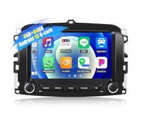 SIXWIN 4+64G Android 13 Autoradio con CarPlay/Android/DSP per FIAT 500L 2013-2018, 7" HD Schermo Navigatore GPS WiFi BT DSP USB FM RDS Radio Mirror Link+32 band EQ